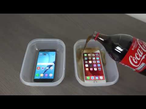Samsung Galaxy S7 Edge Vs IPhone 6S Plus Coca Cola Freeze Test 9 Hours Will It Survive Samsung Galaxy S7 Edge Vs IPhone 6S Plus Coca Cola Freeze Test 9 Hours Will It Survive