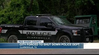 Clarksville without police department after officers fired, quit
