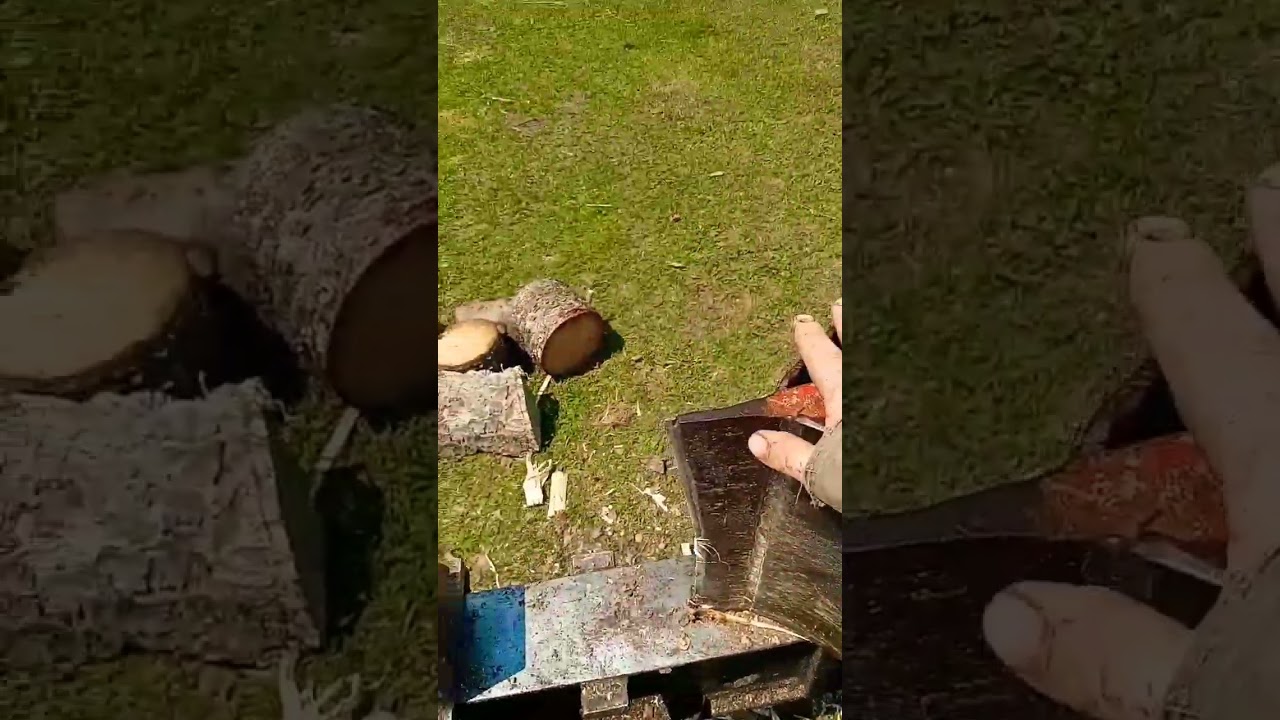 How to Split Firewood faster 🪵