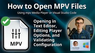 How to Open MPV Files (mpv Player Configuration) screenshot 1