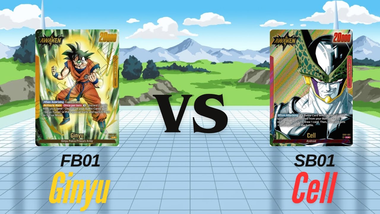 FB01 Ginyu VS SB01 Cell (Fusion World) FW