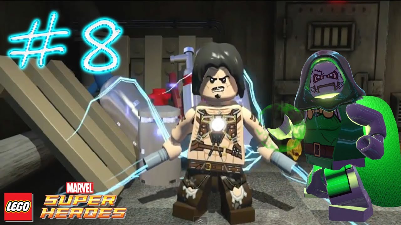 Lego Marvel Super Heroes Playthrough 8 Whiplash Is Insane