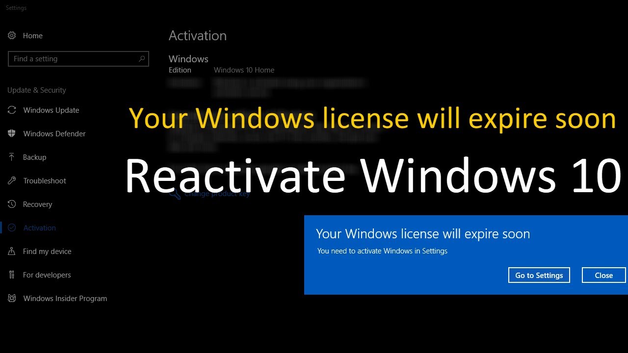 do microsoft windows license expire