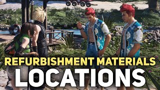 FF7 Rebirth - All 8 Refurbishment Material Locations - Saga of The Seaside Inn Quest