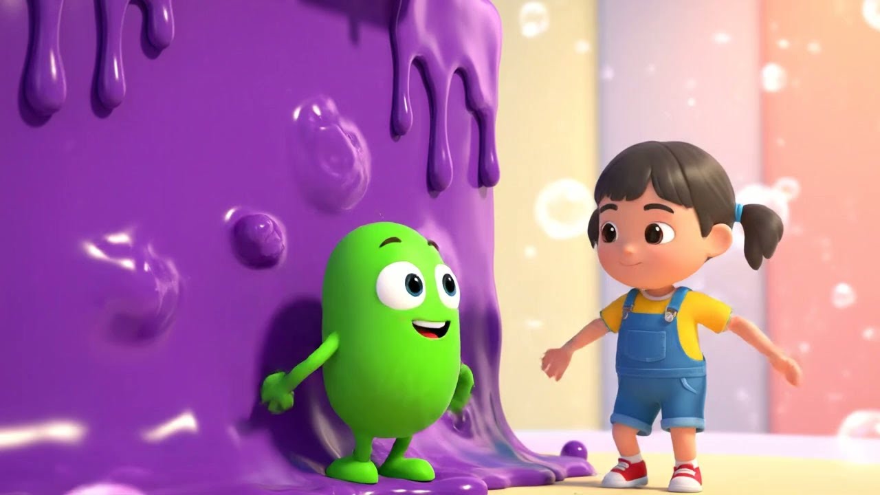 Fall Guys Silly Bean Cayó en la Sustancia Viscosa 🫘 | Rimas Infantiles y Canciones para Niños