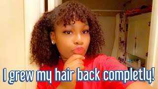 LIQUID BIOTIN FOR FAST HEALTHY HAIR GROWTH FOR 4B/4C HAIR || WITH TEA TREE OIL