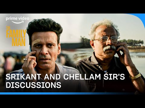 Every conversation between Srikant and Chellam Sir | The Family Man | Prime Video India