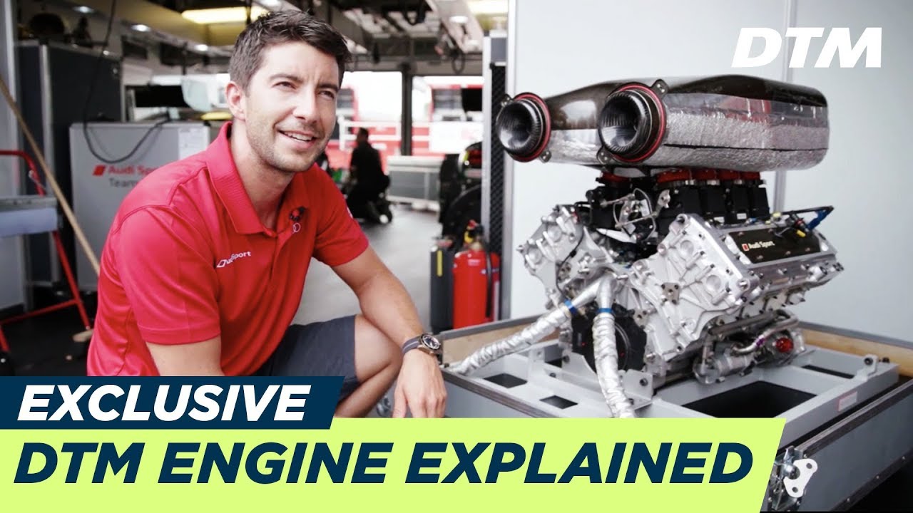 মোটর 520 hp - The engines of the DTM ft. Mike Rockenfeller | DTM Exklusiv