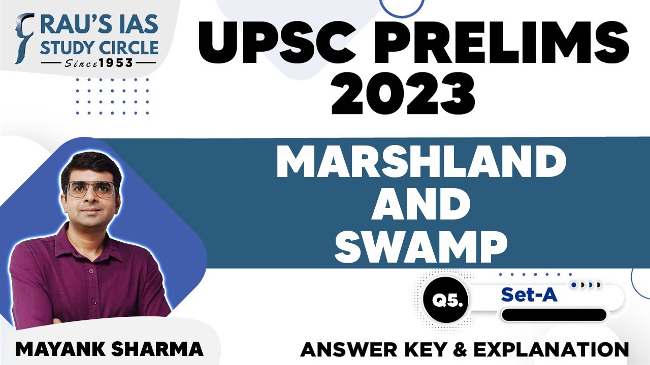 UPSC CSE Prelims 2023 | GS Paper 1 | Question - 05 | Set - A | Answer ...
