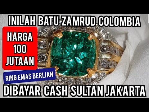 CARA MEMBEDAKAN TERMUDAH DALAM ZAMRUD COLOMBIA DAN ZAMBIA. 