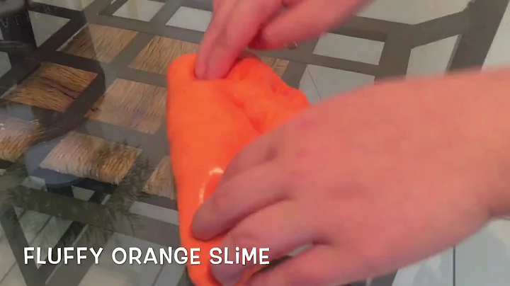 Fluffy Orange Slime