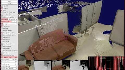 ElasticFusion 3D recording