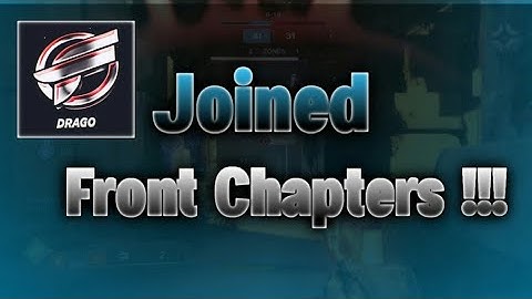 I Joined Front Chapters! W/ a Clip!