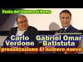 RomaFF14, Gabriel Omar Batistuta e Carlo Verdone presentano El numero nueve