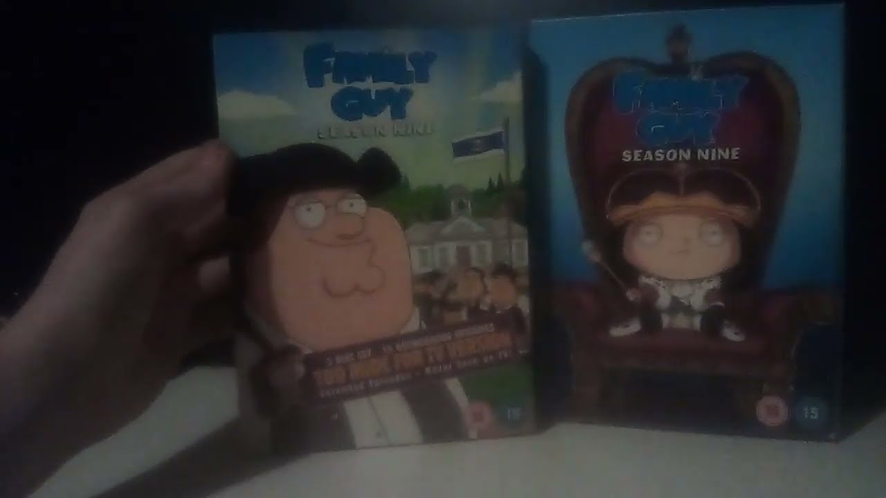 family guy season 9 limited edition DVD