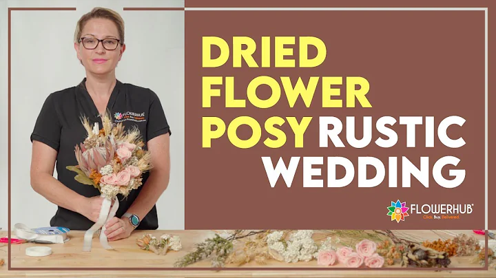 DIY Rustic Wedding Dried Flower Arrangement | FLOWERHUB