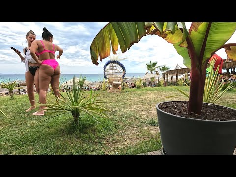 🇬🇷 Perfect Day at Kavala Beach 🏖 beach walk