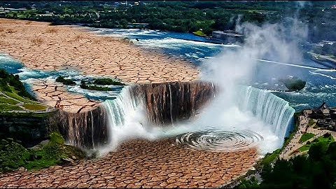 For The First Time In 12,000 Years, Niagara Falls Was Drained!