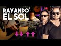 RAYANDO EL SOL -Maná GUITARRA Tutorial | ACORDES RITMO Christianvib