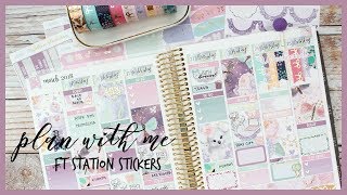 PLAN WITH ME ll FT STATION STICKERS
