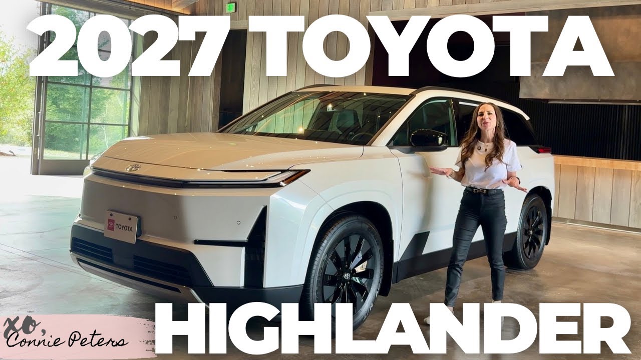 The New 2027 Toyota Highlander is electric! 