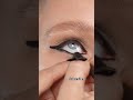 Easy Eyeliner Hack♥️ #eyemakeup #makeuptutorial #makeup #makeuphacks #youtubeshorts #shortvideo #fyp