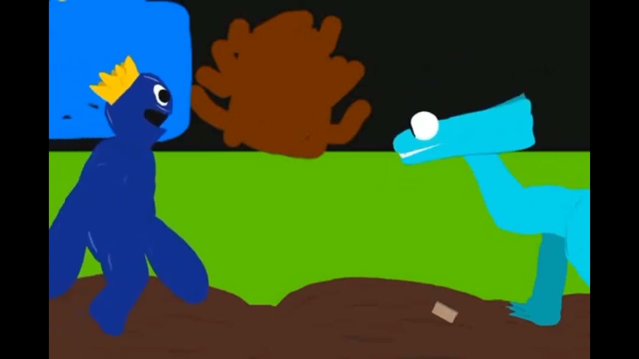 ARAÑA GIGANTE VS BLUE CYAN YELLOW