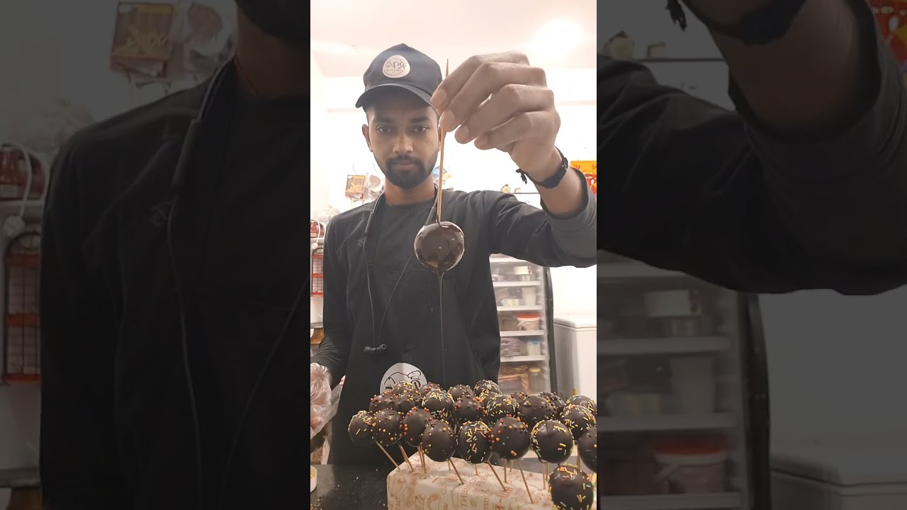 Chocolate Ball 🏈 making process ✅