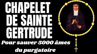 The Chaplet of St. Gertrude | For the liberation of 50,000 souls in purgatory