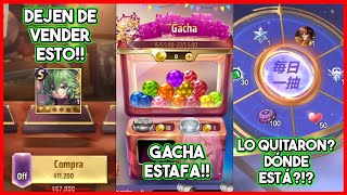 La maquina gacha de ARAYA ES UNA ESTAFA!! - Quitaron un evento SIN DECIRLE A NADIE! - SSAKOTZ