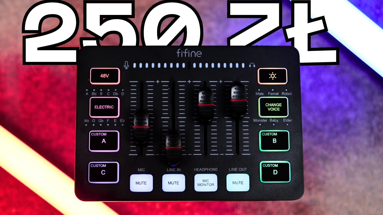 IDEAŁ czy jednak średniak? FiFine SC3 | Test i Recenzja