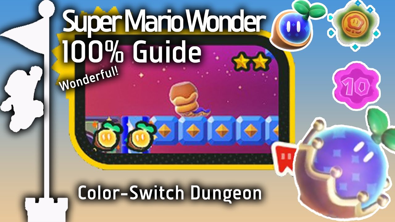 Color-Switch Dungeon (Super Mario Bros. Wonder Guide) - YouTube