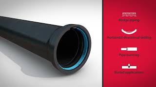 U.S. Pipe HDSS Restrained Joint Ductile Iron Pipe for pipeline resiliency.