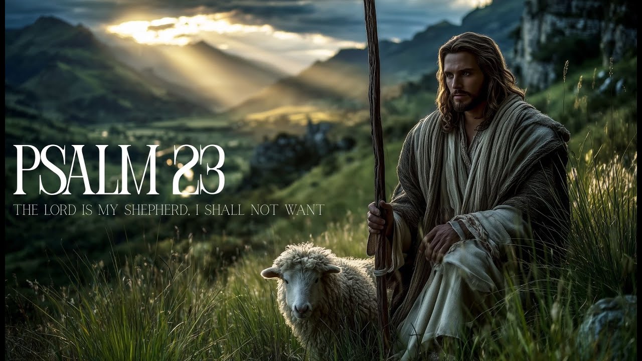 Psalm 23 - The Lord Is My Shepherd | Latin & English Scripture & Hymn