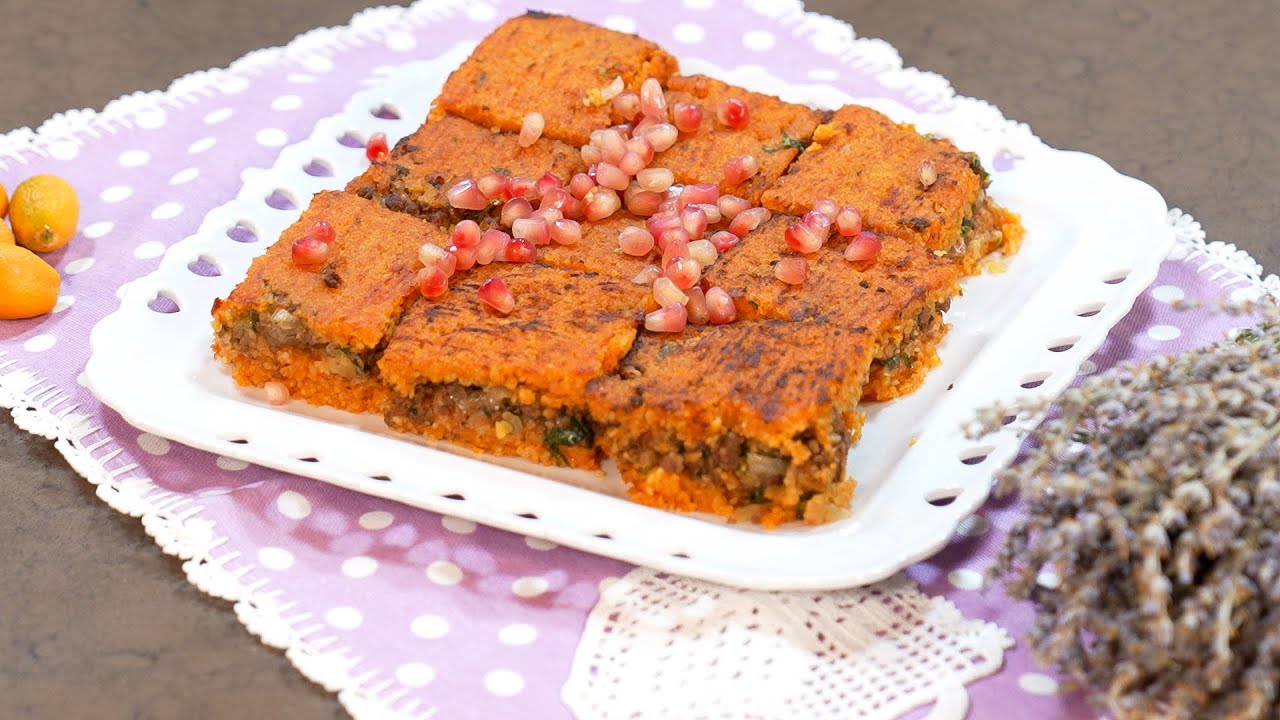Kolay İftar Tarifi: Tepside İÇLİ KÖFTE (Sini Köftesi)