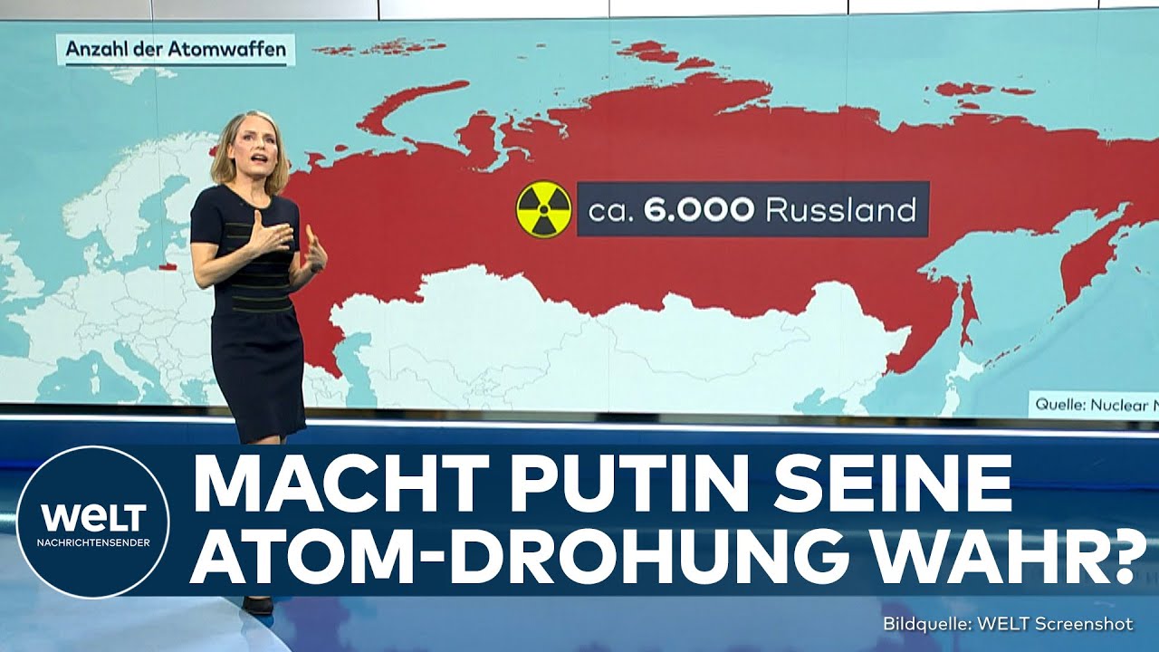 PUTINS ATOMDROHUNG: Westen in Angst vor Drittem Weltkrieg? \