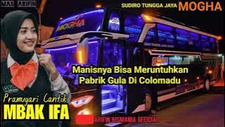 PESONA MBAK IFA BUS STJ !!! Bus Stj Mogha MBAK IFA Pramugari Cantik BUS STJ MOGHA #PramugariBus