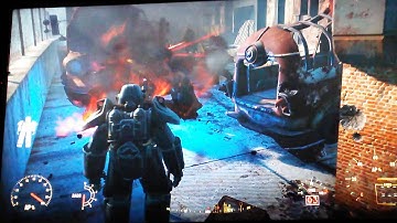 Fallout 4 robots vs supermutants