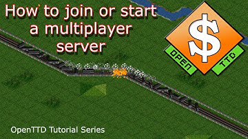 How to join or start a multiplayer server in OpenTTD