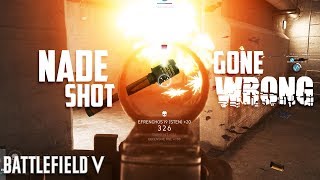 Battlefield V - Grenade Shot in Slow-motion
