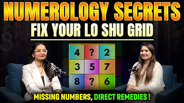 Secrets of Numerology | Meaning of missing numbers and planes in lo shu grid | Jaszmeet Kaur