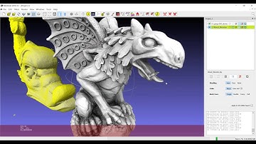 Meshlab basics: Visualization modes 1