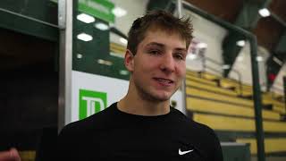 Mens Hockey Caeden Herrington Postgame Vs. St. Lawrence 101025