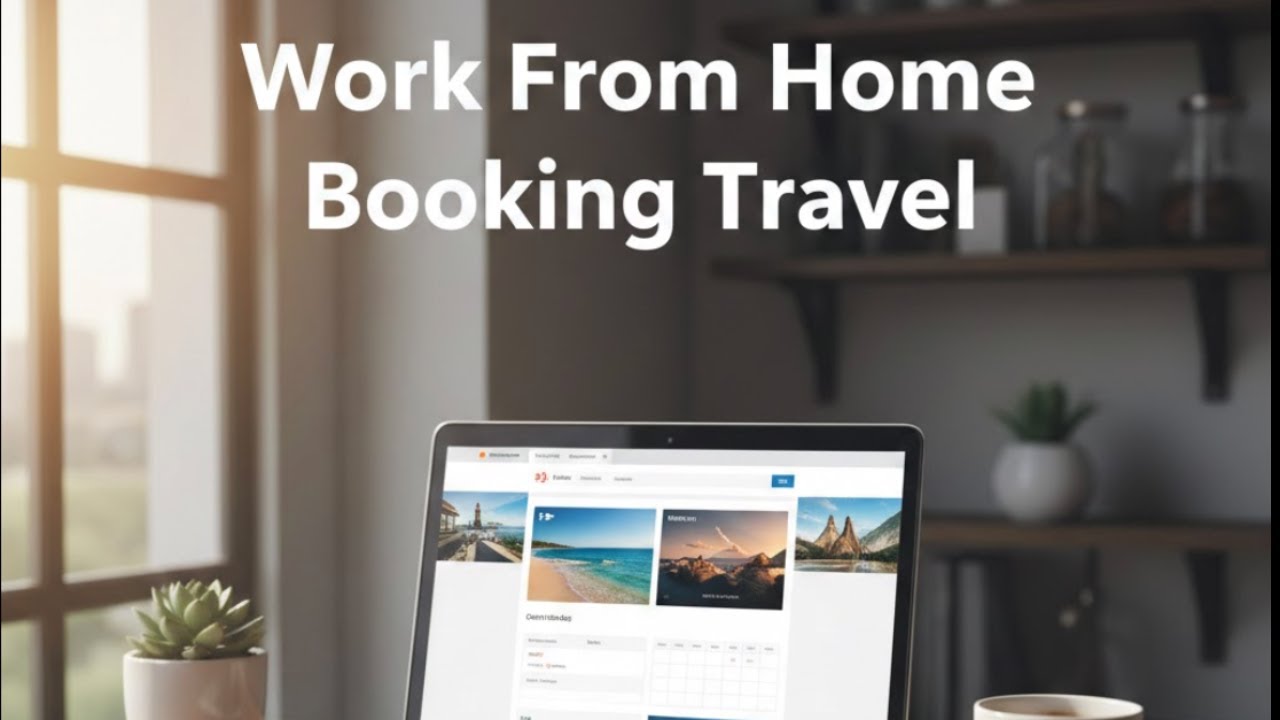 How People Are Working From Home Booking Travel!