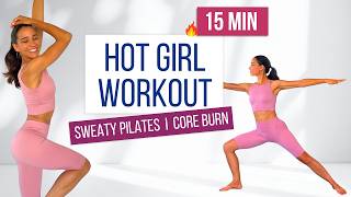 Hot Girl Workout I Full Body I Stronger Abs in 15 Minutes