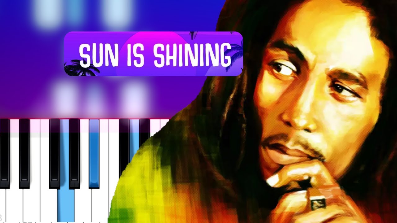 Bob Marley - Sun Is Shining  ft. Robin Schulz  (Piano Tutorial)