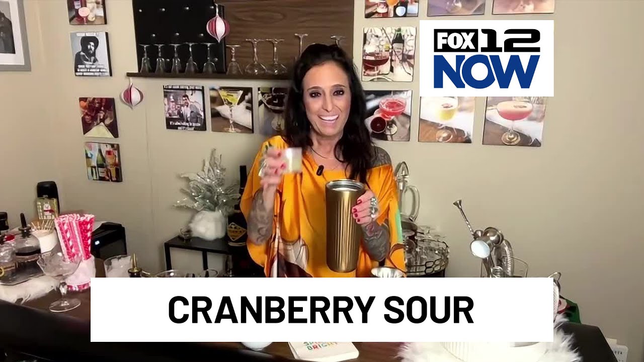 Friday cocktails with Julie: Spiced Cranberry Whiskey Sour