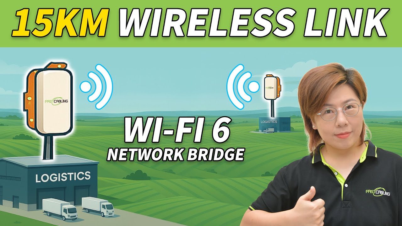 Picture of 9KM Wi-Fi 6 Wireless Bridge Setup Guide (Two-Location Network Link ...