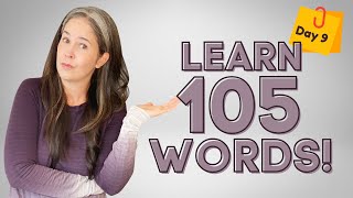 LEARN 105 ENGLISH VOCABULARY WORDS | DAY 9