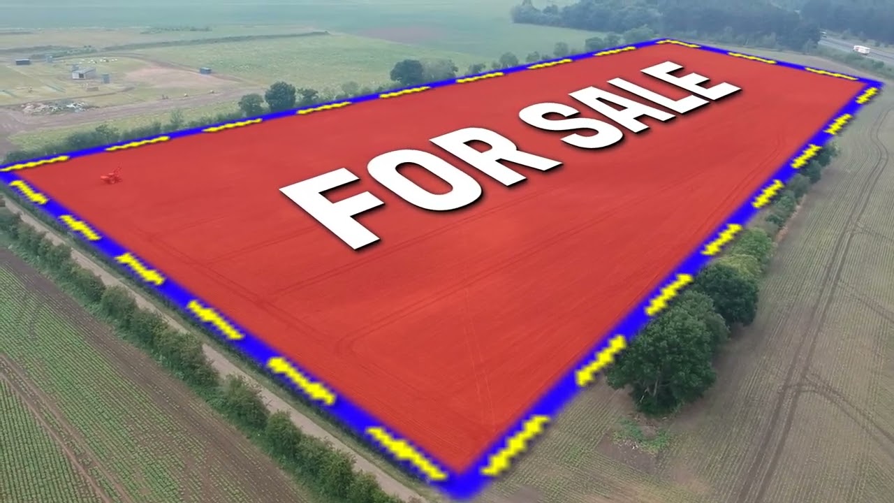 Drone Video Editing + Property Outline & Map Animation 